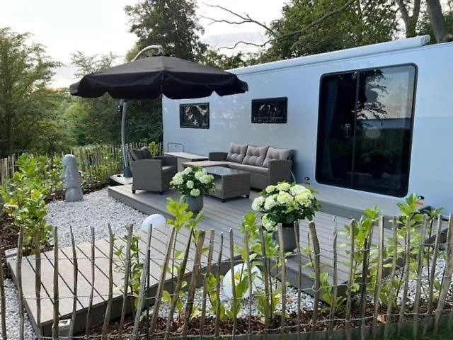 营地 Luxuswohnwagen Dreamer Mit Achterwasserblick
